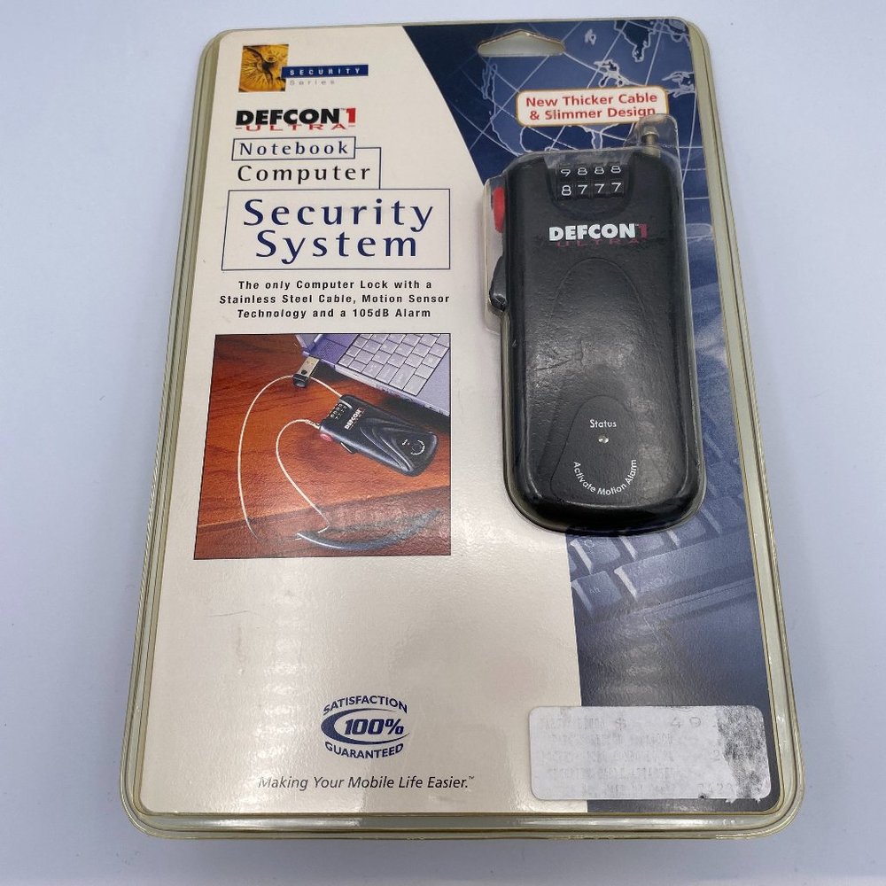 Defcon 1 Ultra Notebook Computer Security System by Targus Laptop Luggage Lock